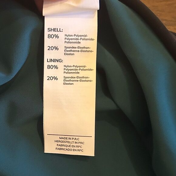 CUPSHE Tankini Swimsuit Cutout Ruched Mid Rise Reversible Bottom Size 3X NEW - Picture 14 of 16